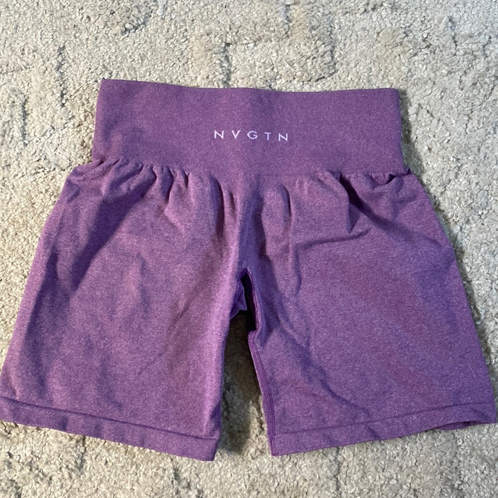 NVGTN Purple Seamless Shorts